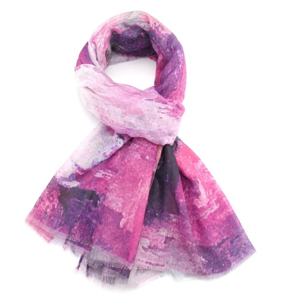 New Product….pinks and purple scarf