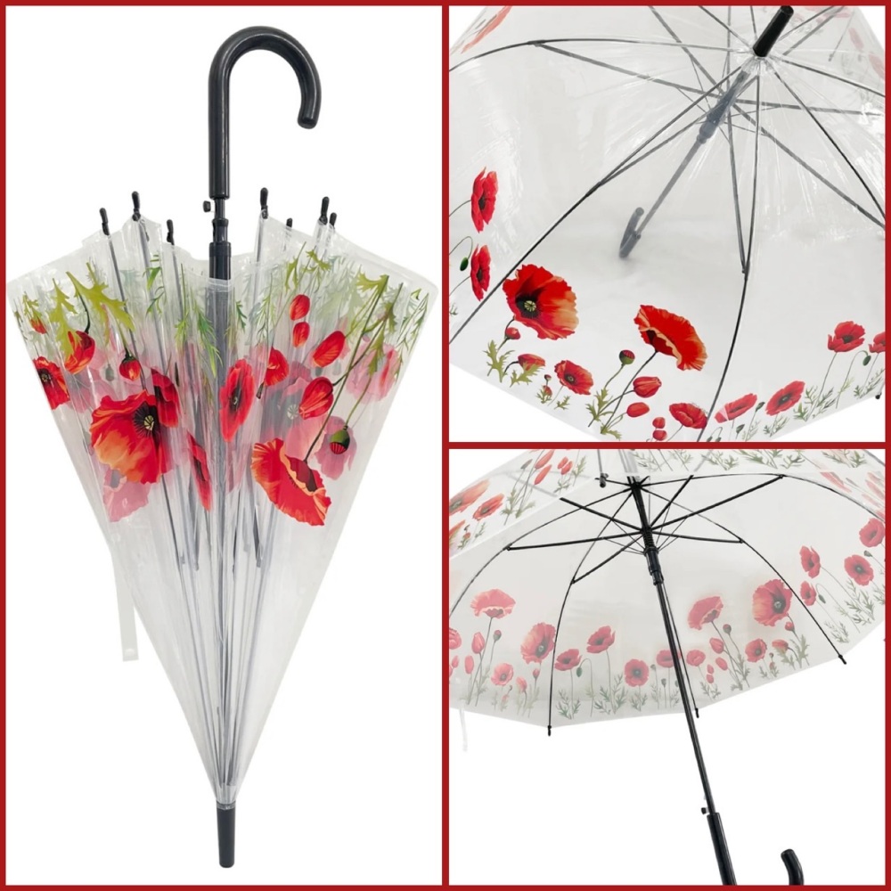 New Product….poppy floral umbrella