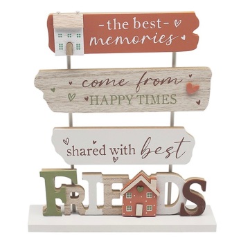 New Product….wooden friends sign