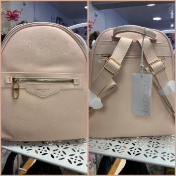 New Product….david jones shell pink backpack