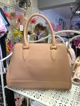 New Product….pink [beige] David jones handbag