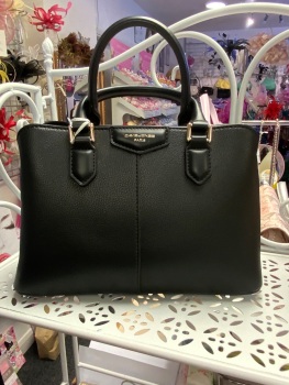 New Product….black David jones handbag with long strap