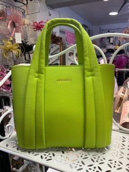 New Product….david jones lime green handbag with long strap….30 x 23 cms approx