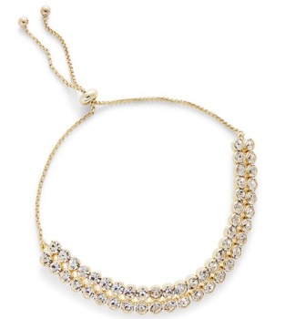 New Product….equilibrium bling two tier gold plated friendship bracelet