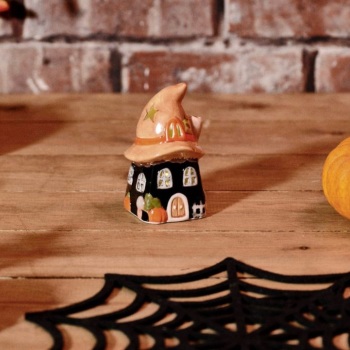 New Product…small led ceramic witches hat