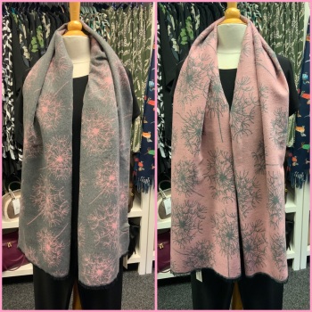 New Product….cosy and warm red cuckoo scarf 55%acrylic 45 % polyester