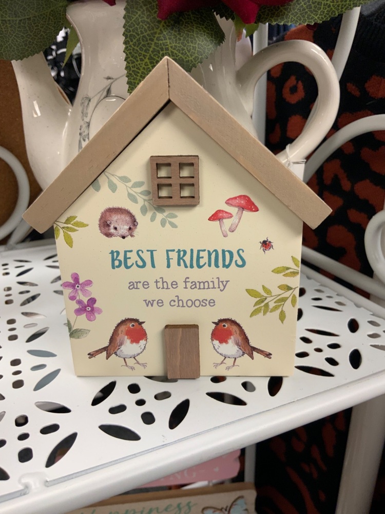 New Product….woodland robin best friend plaque