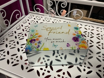 New Product….embrace mirrored jewellery box….special friend