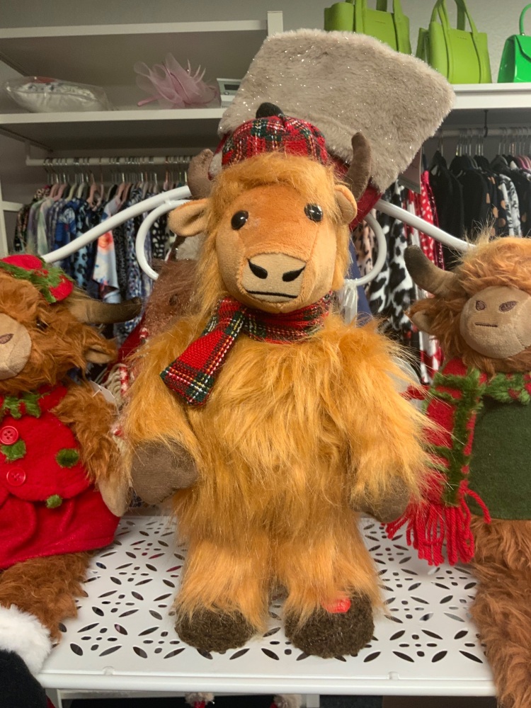 New Product….singing dancing highland cow to the tune of I’ll walk five hun