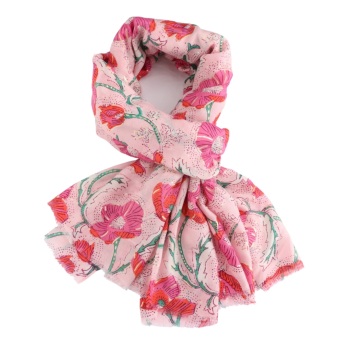 New Product&hellip;.pink floral scarf