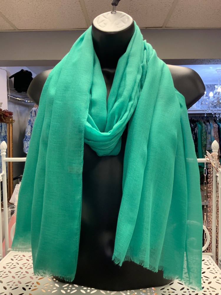 New Product….green scarf