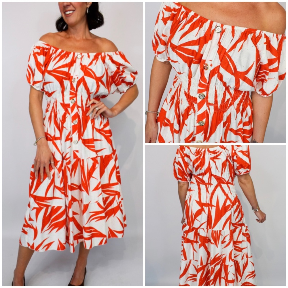 New Product….orange magic dress