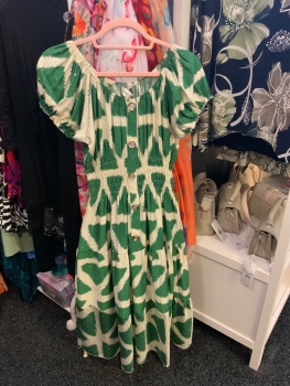 New Product&hellip;..green magic dress with diamonte detail
