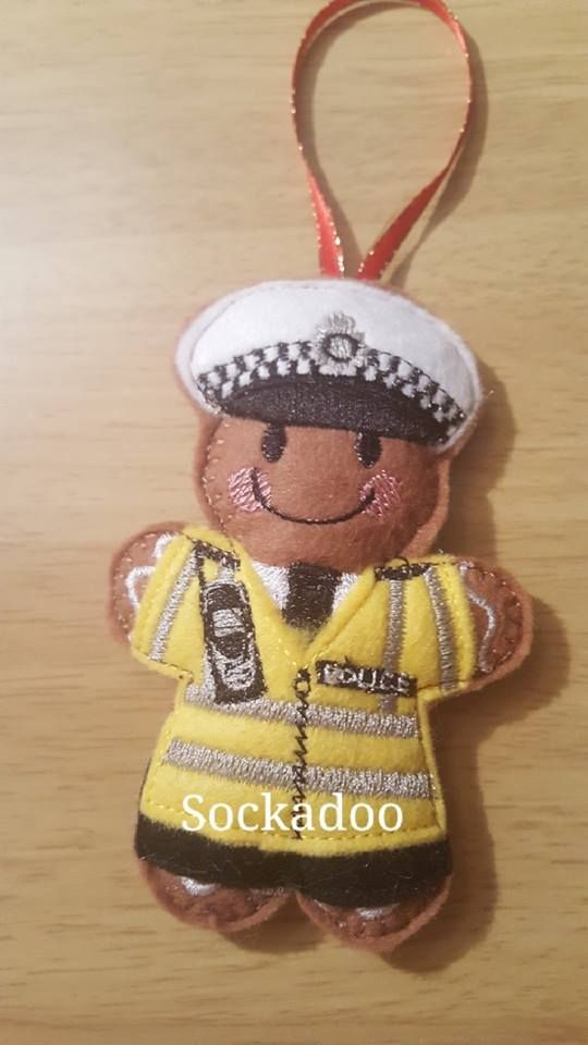 Traffic Police Gingerbread 