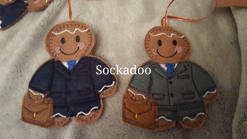 Business man in Suit Gingerbread 