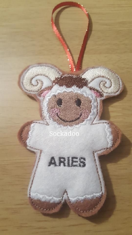 Zodiac ARIES Gingerbread 