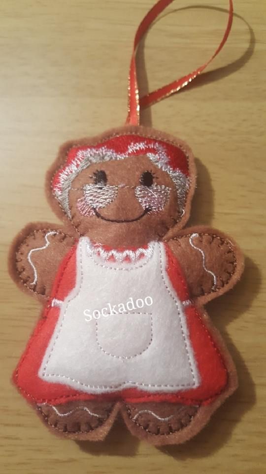 Mrs Claus Gingerbread 