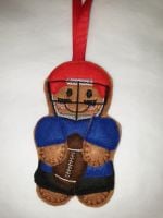 American Footballer Gingerbread 