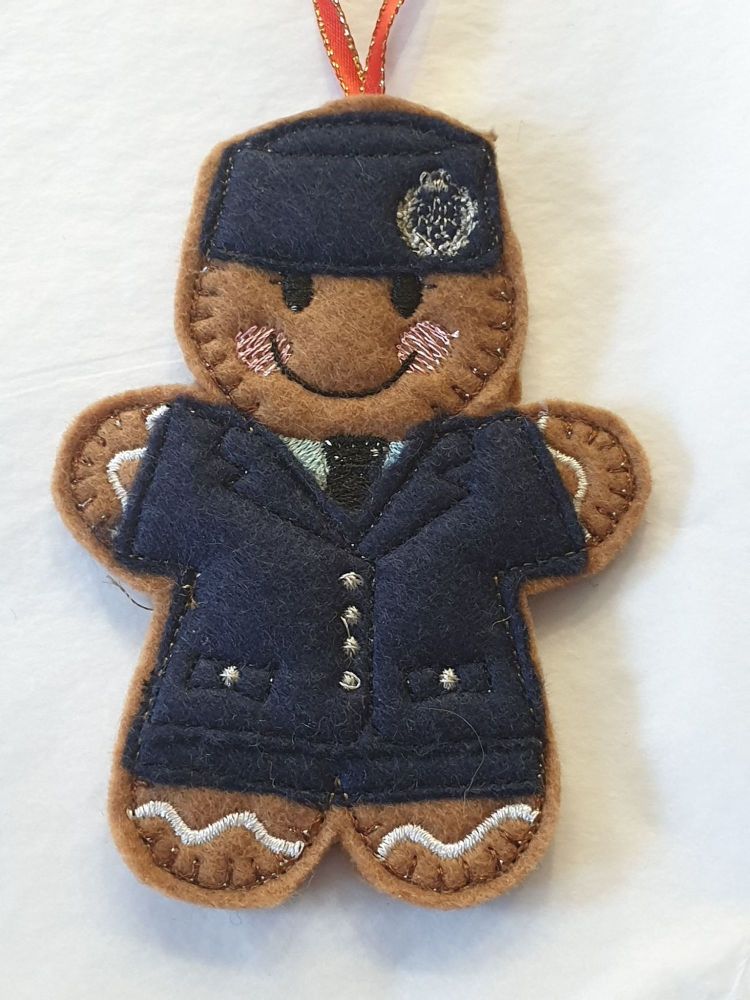 RAF Girl Gingerbread 