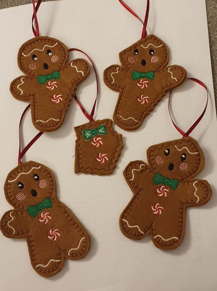 Set of 5 Gingerbread Ginger Bites
