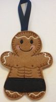 Bodybuilder Gingerbread 