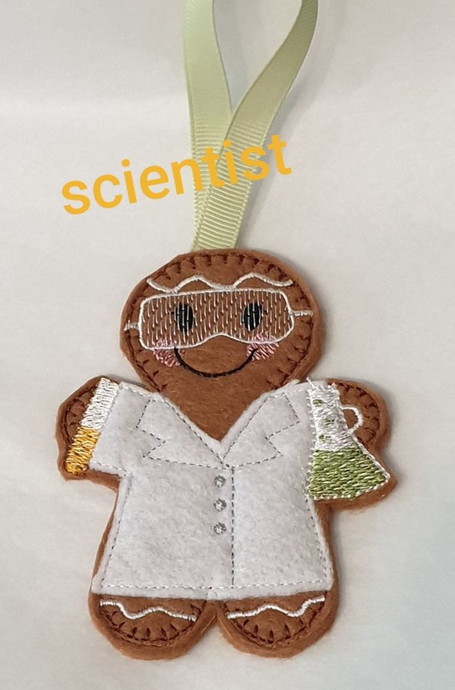 Scientist  Gingerbread 