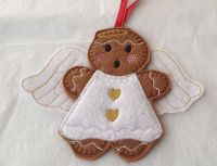 Christmas Angel Gingerbread 