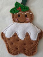 Christmas Pudding Gingerbread 