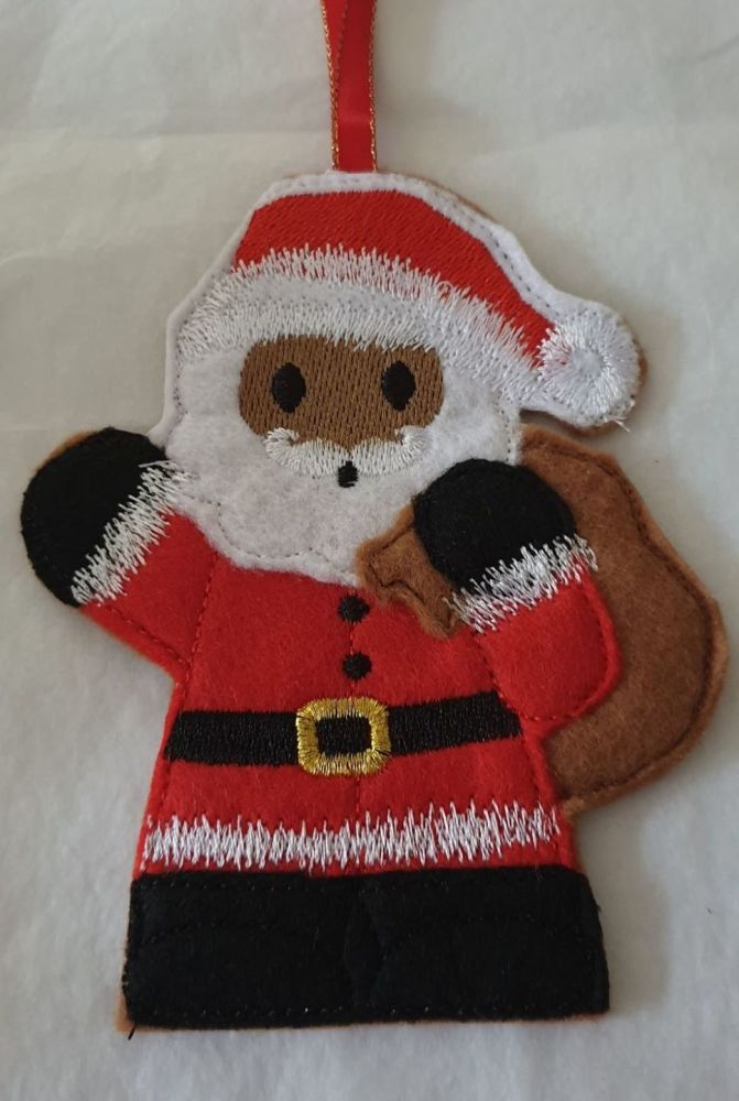 Christmas Santa with Sack Gingerbread 