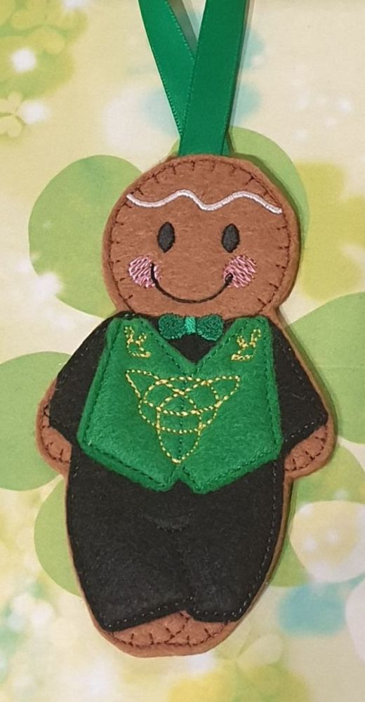 Irish Boy Dancer Gingerbread