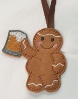 Beer Belly Drinking Gingerbread 