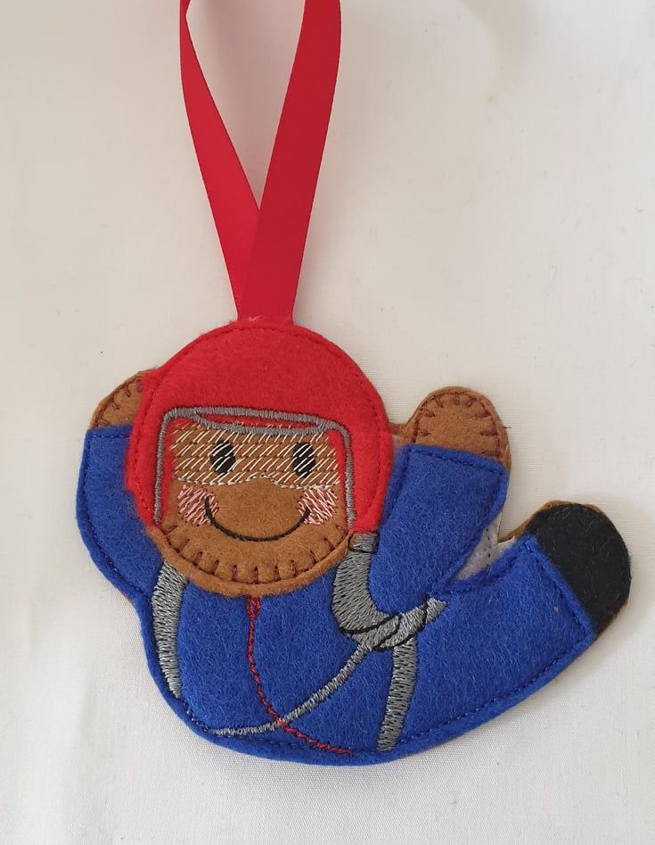 Sky Diver/Sky Diving Gingerbread