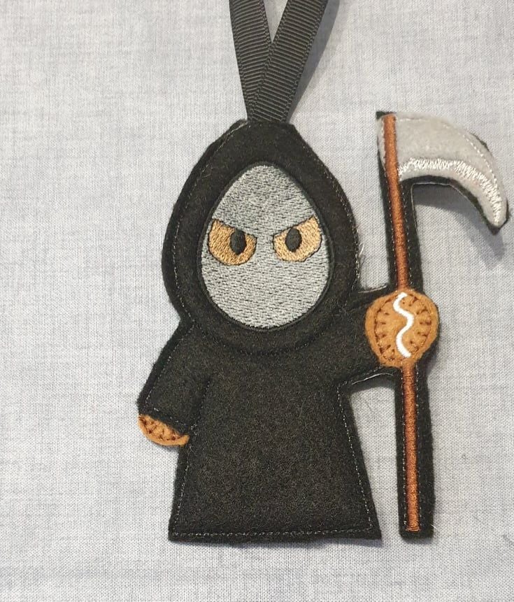 Grim Reaper Gingerbread Halloween