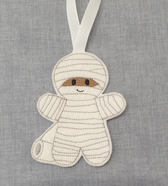 Mummy Gingerbread Halloween