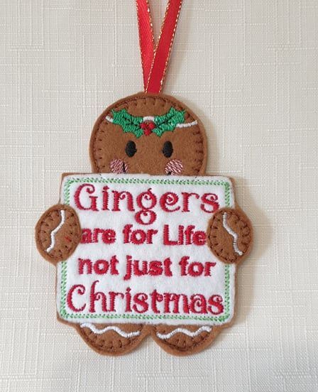  Gingers are for Life!  Gingerbread Christmas 