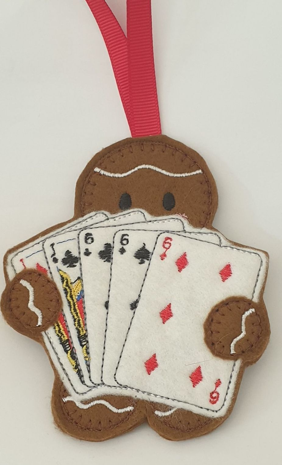 Card Player Gingerbread 