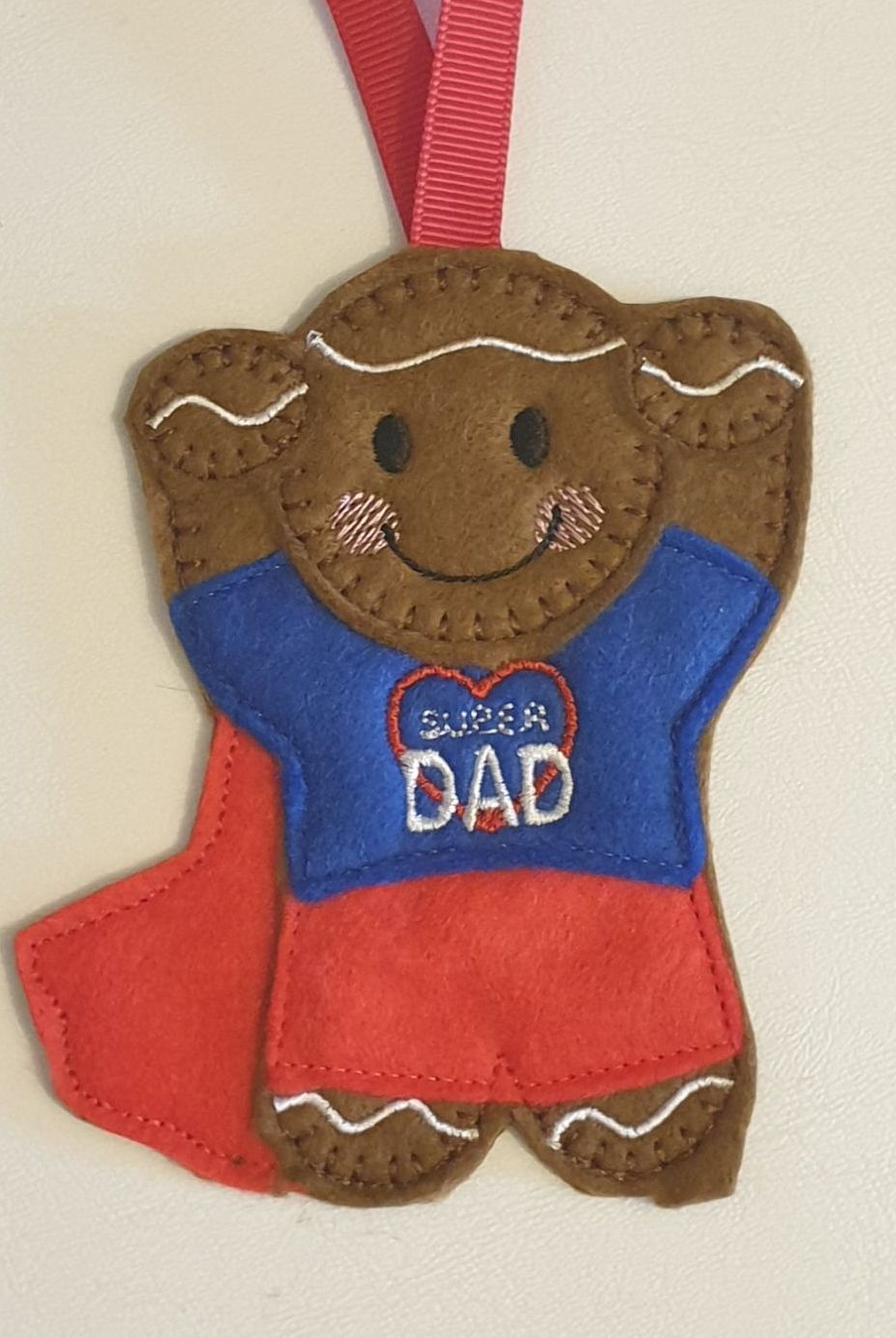 SUPER DAD Gingerbread Father's Day