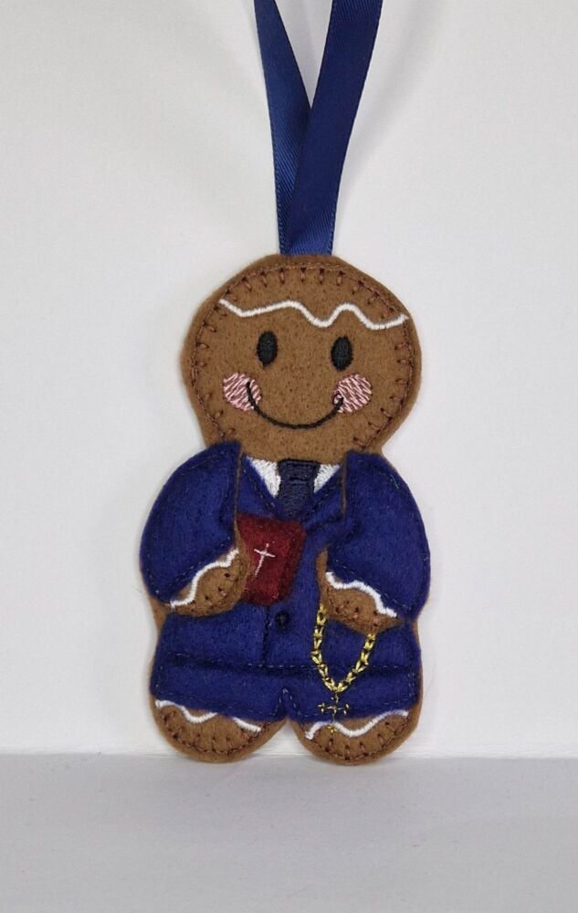 1st Holy Communion Gingerbread decoration, Can be a Keyring / fridge magnet or hanging decoration, Christmas Tree Decoration