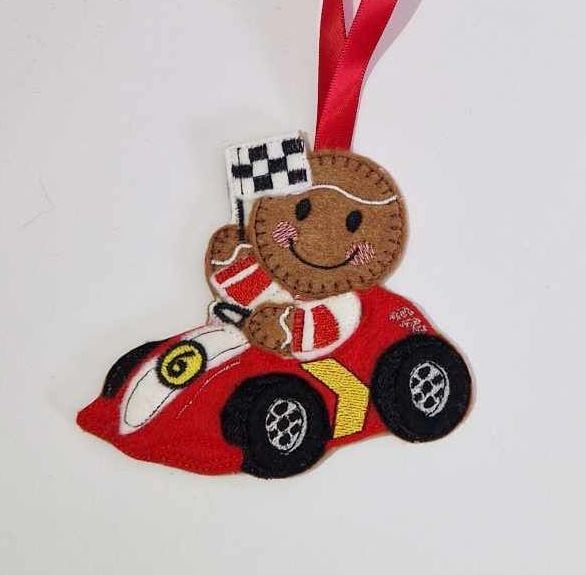 Racing Car Gingerbread