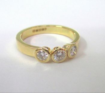 Diamond Trio Ring