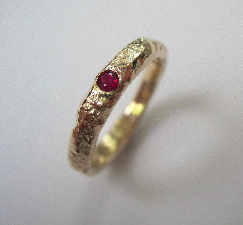 ruby and gold ring