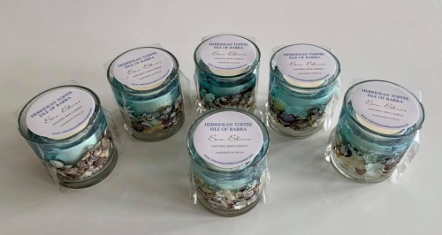 Isle of Barra Candle. UK DELIVERY.