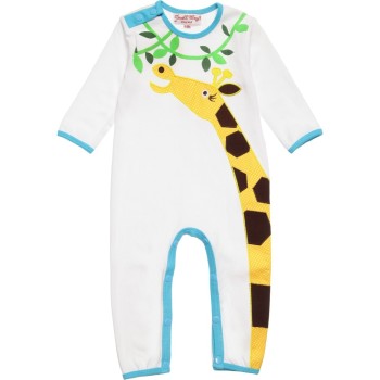 Giraffe Babygrow - Sleepsuit - Unisex - LAST ONE 12-18 MONTHS 