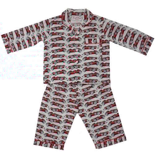NEW James Vintage Racing Car Boys Pyjamas