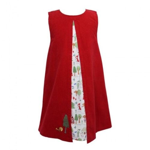 NEW AUTUMN/WINTER 2017 - Red Riding Hood A Line Cord Dress