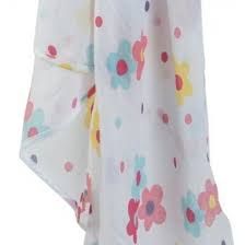 Flower Muslin Swaddle - Organic Cotton - Piccalilly