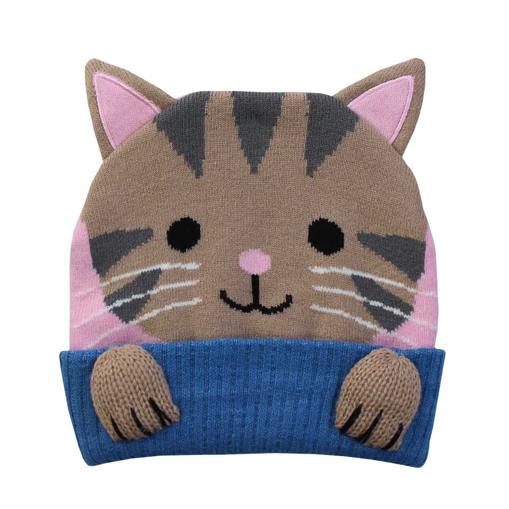 Cat/Kitten Knitted Hat 