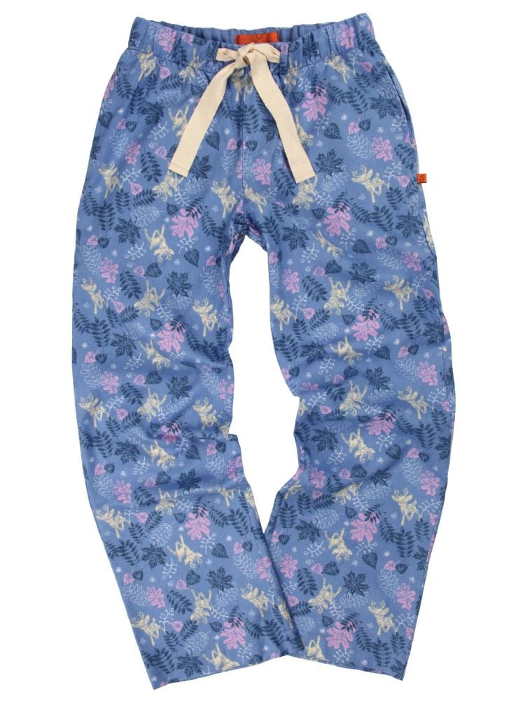 Girls Lounge pants/pyjama bottoms in winter print 