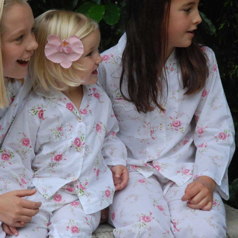 House of Fraser Girls Rose Cotton Pyjamas Age 9-10 