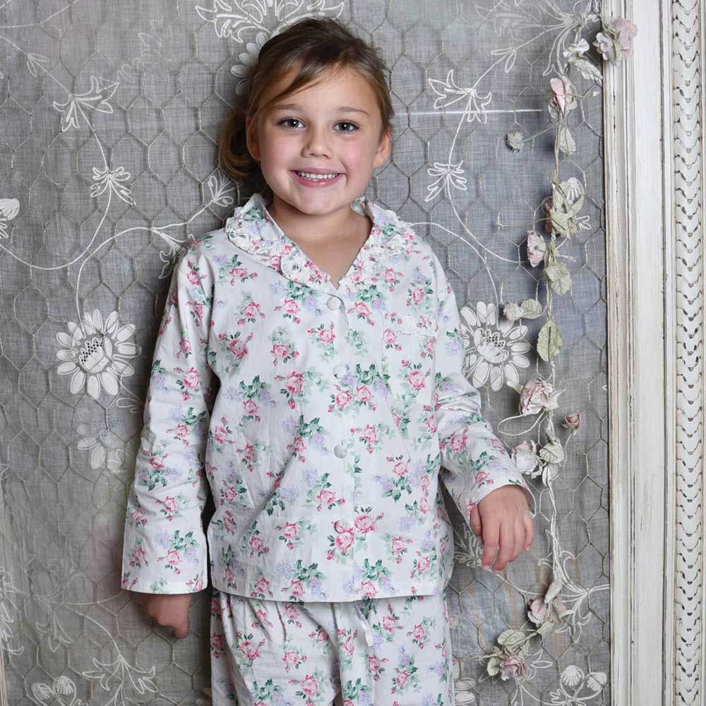 Girls Nightwear|Girls Cotton Pyjamas | Little PJS